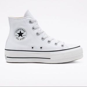 Converse platform shoes